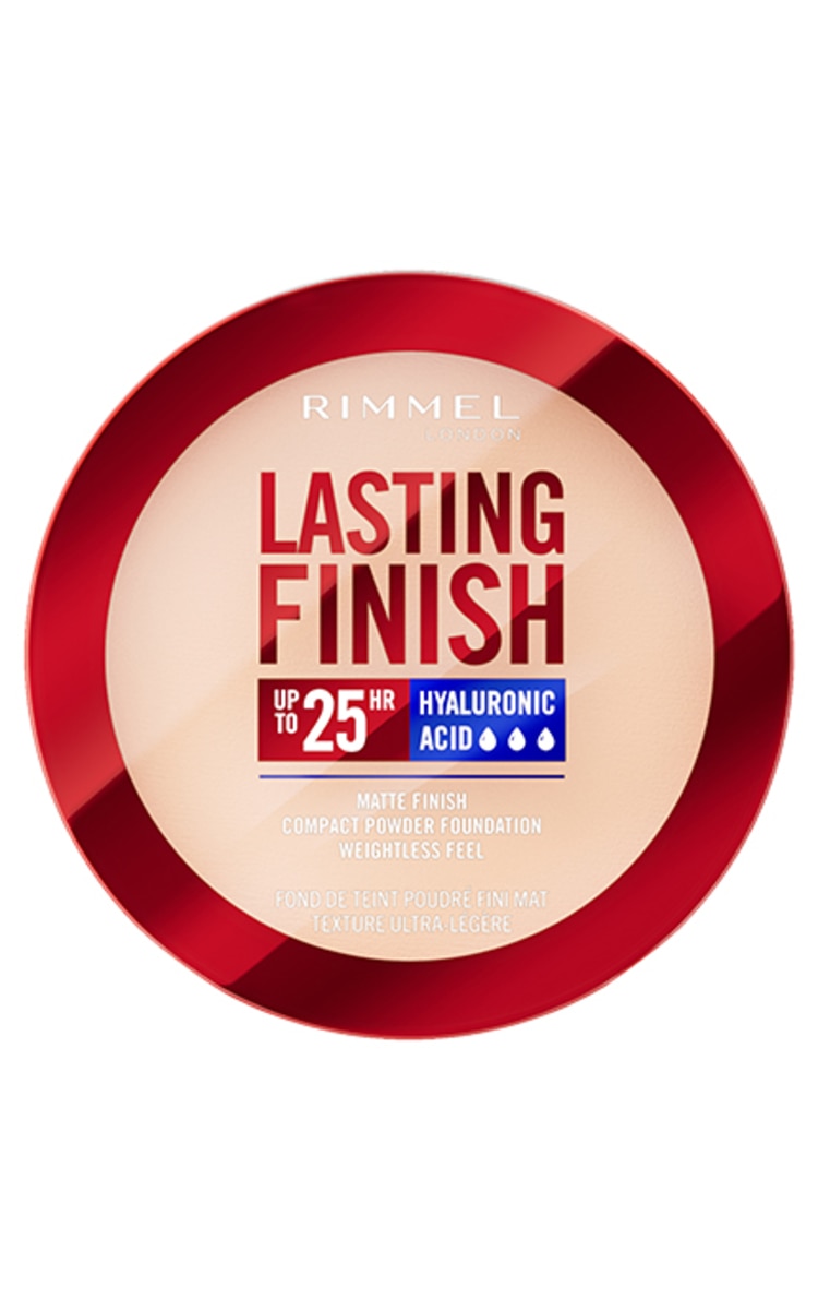RIMMEL RIMMEL, LASTING FINISH, kompaktinė pudra, 1 FAIR PORCELAIN, 7 g. 1 FAIR PORCELAIN