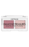 CATRICE, DIAMOND TREASURES, CREAM TO POWDER EYESHADOW, akių šešėliai, 020 FAIRY DUST, 2,8 g.