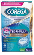  COREGA undefined COREGA, BIO FORMULA, protezų valiklis, 30 vnt. 