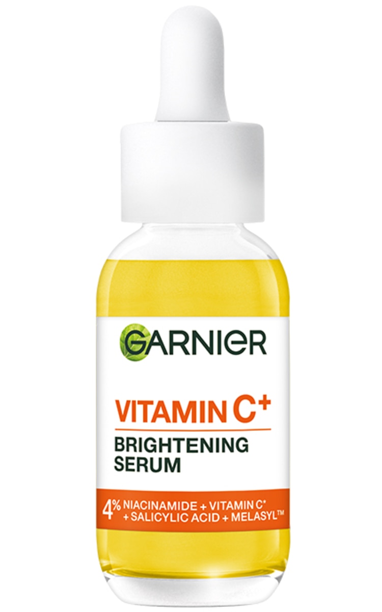 GARNIER GARNIER, VITAMIN C, skaistinamasis serumas nuo tamsių dėmių 4 % [niacinamidas + vitaminas C + salicilo rūgštis + melasilas], 30 ml, 30 ml