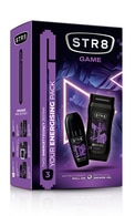  STR8 undefined STR8, GAME, rutulinio dezodoranto ir dušo gelio rinkinys, 50 ml + 250 ml.  