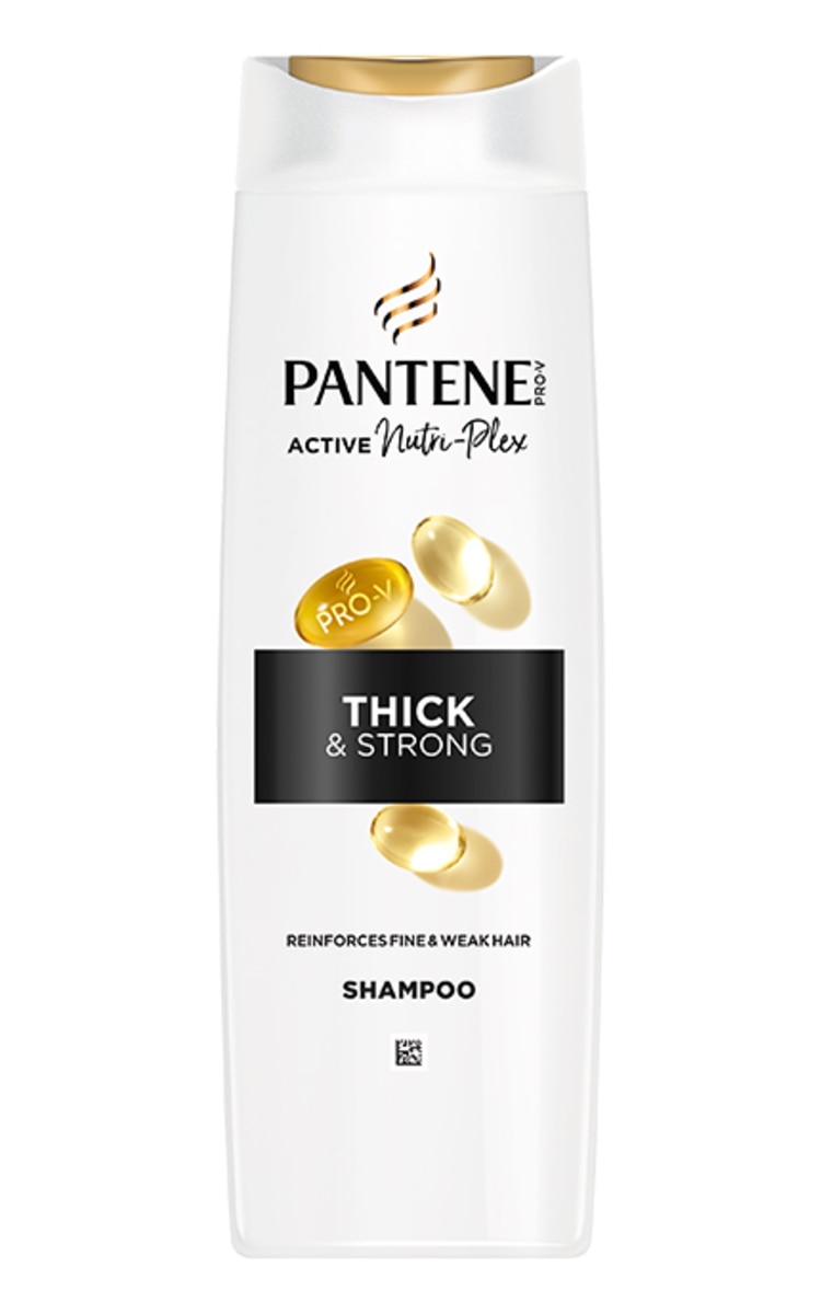 PANTENE PANTENE, THICK & STRONG, plaukų šampūnas, 400 ml.