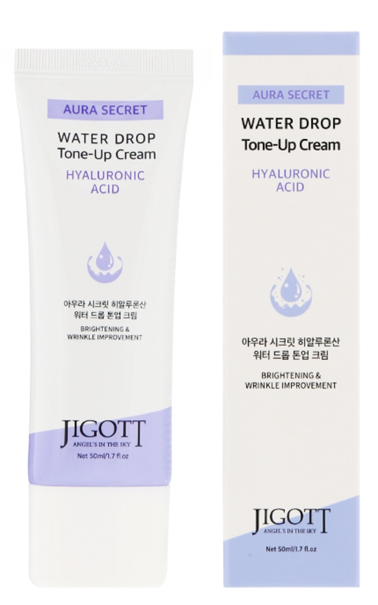 JIGOTT JIGOTT, ANGEL’S IN THE SKY, AURA SECRET, drėkinamasis veido kremas su hialurono rūgštimi, 50 ml.