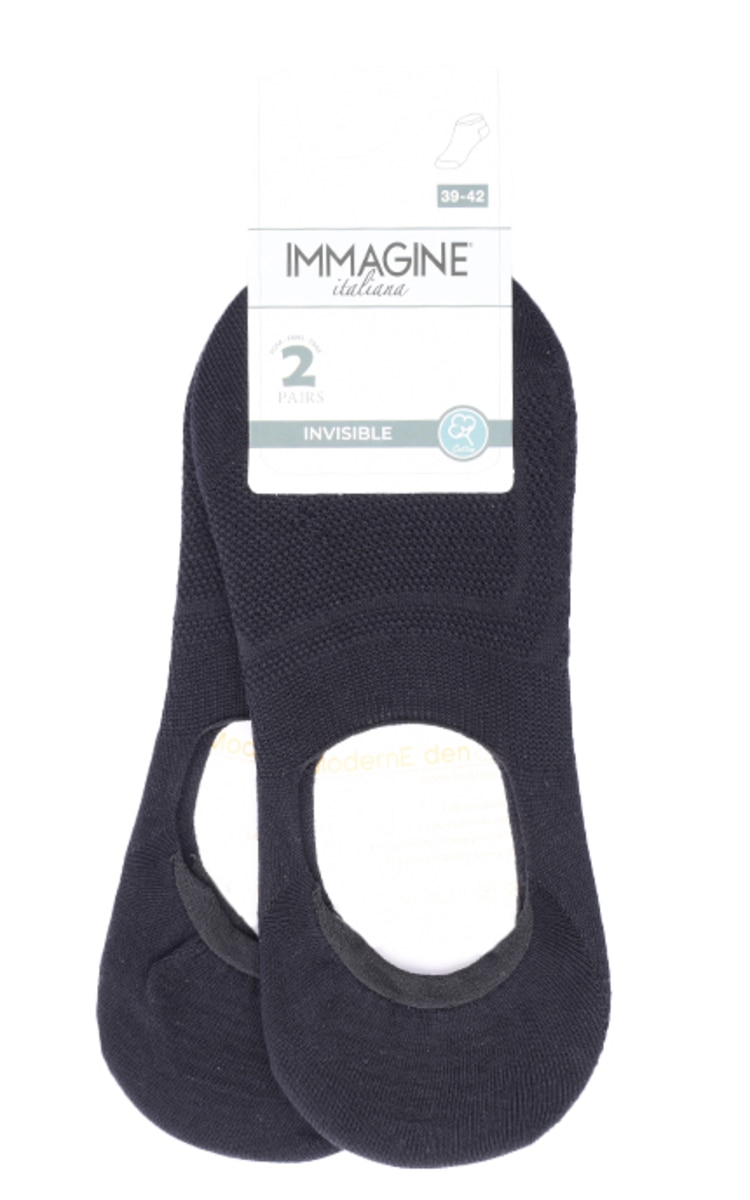 IMMAGINE IMAGINE, ITATALIANA, vyriškos pėdutės art. 929, BLACK, 39-42, 2 poros 39-42