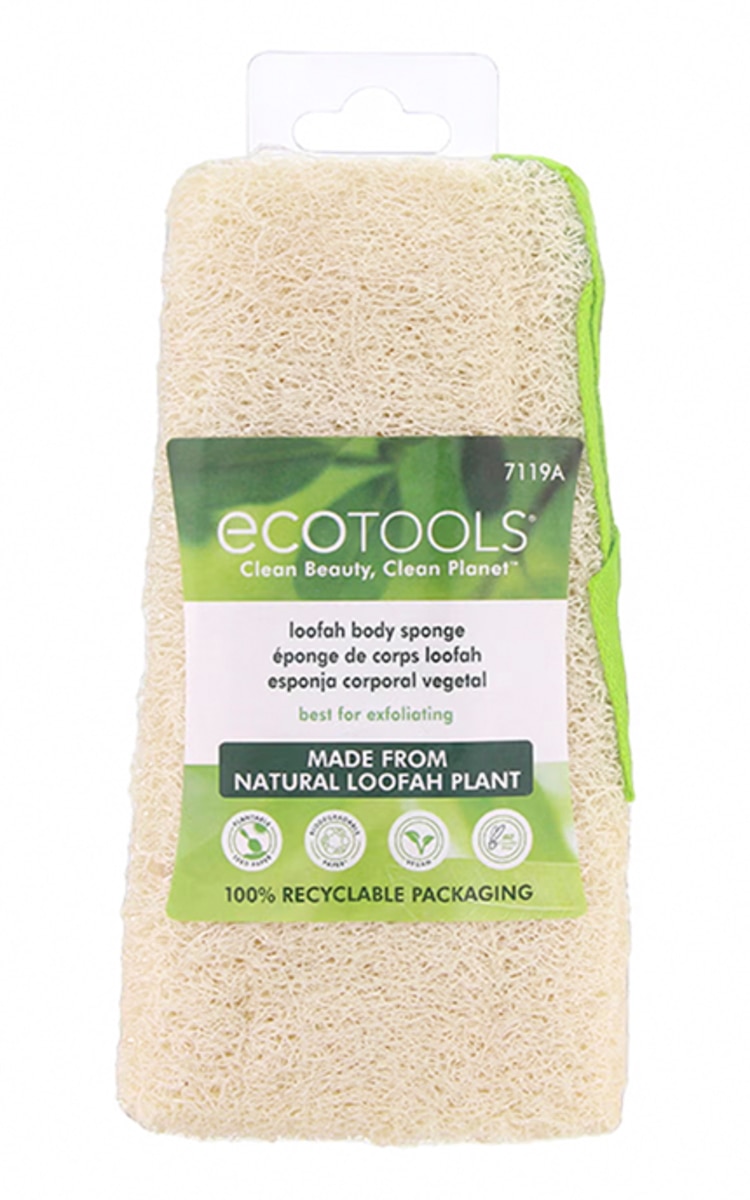 ECOTOOLS ECOTOOLS, plaušenių kempinė kūno odai, 1 vnt.