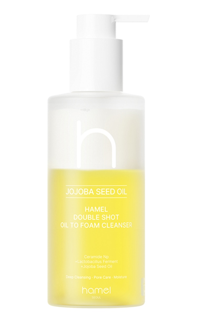 HAMEL HAMEL, DOUBLE SHOT, OIL TO FOAM, dvigubo poveikio valiklis, 200 ml.