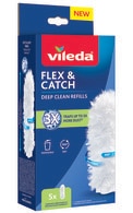  VILEDA undefined VILEDA, FLEX AND CATCH, dulkių šluotelės papildymas, 5 vnt.  
