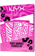  NYX PROFESSIONAL MAKEUP undefined NYX PROFESSIONAL MAKEUP, ANIMAL PRINT, makiažo trafaretų rinkinys, 4 vnt.  