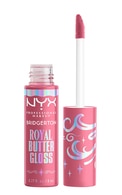 NYX PROFESSIONAL MAKEUP, BRIDGERTON, ROYAL BUTTER GLOSS, lūpų blizgis, ANGEL FOOD CAKE, 1 vnt.