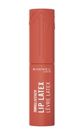 RIMMEL, THRILL SEEKER, LIP LATEX, skysti lūpų dažai, 200 SO PEACHY, 6 ml.