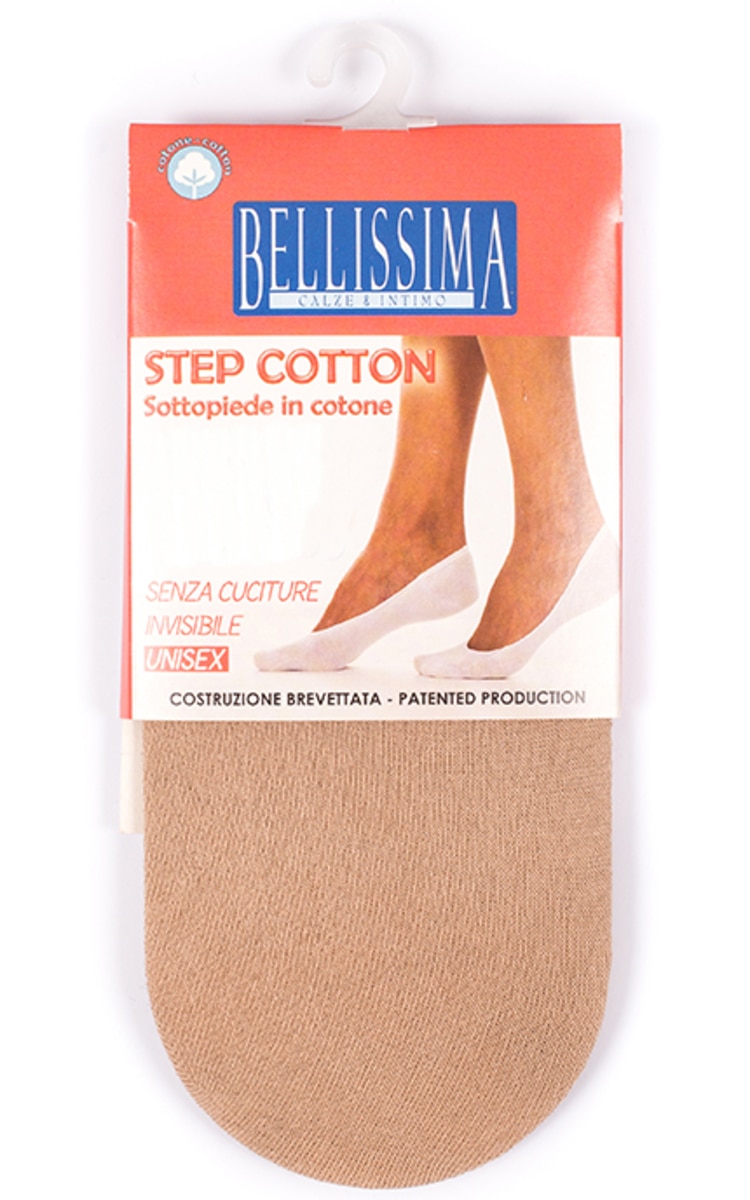 BELLISSIMA BELLISSIMA, STEP COTTON, pėdutės, NUDO, 35/38 (S), 1 pora 35/38