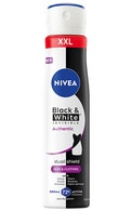  NIVEA undefined NIVEA, BLACK & WHITE, AUTHENTIC, purškiamas antiperspirantas moterims, 250 ml. 