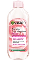 GARNIER, TOILETTE MICELLAIRE, micelinis vanduo su rožių vandeniu papilkėjusiai ir jautriai odai, 400 ml. GARNIER undefined GARNIER, TOILETTE MICELLAIRE, micelinis vanduo su rožių vandeniu papilkėjusiai ir jautriai odai, 400 ml.