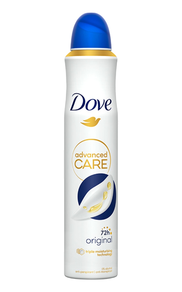 DOVE DOVE, ORIGINAL, moteriškas purškiamas dezodorantas, 200 ml 200 ml