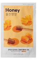 undefined undefined MISSHA, AIRY FIT SHEET MASK, HONEY, drėkinamoji lakštinė veido kaukė su medumi, 1 vnt.  