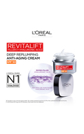 L'OREAL PARIS, REVITALIFT FILLER, 40+, dieninis kremas SPF50, 50 ml