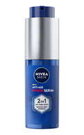 NIVEA, MEN POWER, serumas "du viename" nuo raukšlių ir pigmentinių dėmių, 30 ml