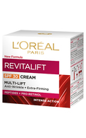 L'OREAL PARIS, REVITALIFT CLASSIC MULTI-LIFT, stangrinamasis dieninis kremas nuo raukšlių su SPF 30, 50 ml