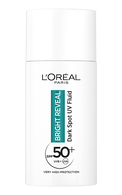 L'OREAL PARIS, BRIGHT REVEAL, tamsias dėmes šviesinantis nuo UV apsaugantis skystis su SPF 50+, 50 ml