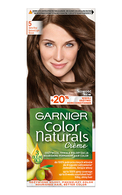 GARNIER, COLOR NATURALS, 5 NATURAL LIGHT BROWN, maitinamieji plaukų dažai, 1 vnt.