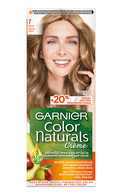 GARNIER, COLOR NATURALS, 7 NATURAL BLONDE, maitinamieji plaukų dažai, 1 vnt.