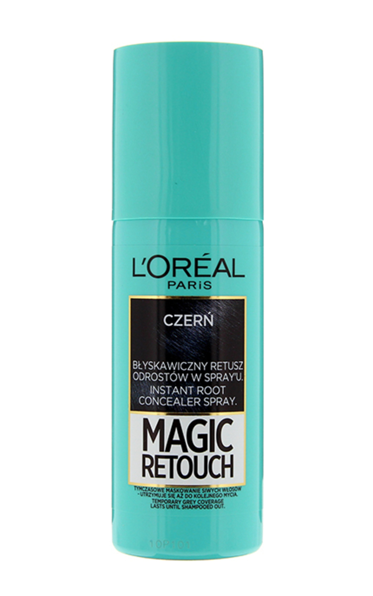 L′ORÉAL PARIS L′ORÉAL PARIS, MAGIC RETOUCH, ataugusių plaukų šaknų purškiklis, 1 Black, 75 ml  1 vnt.