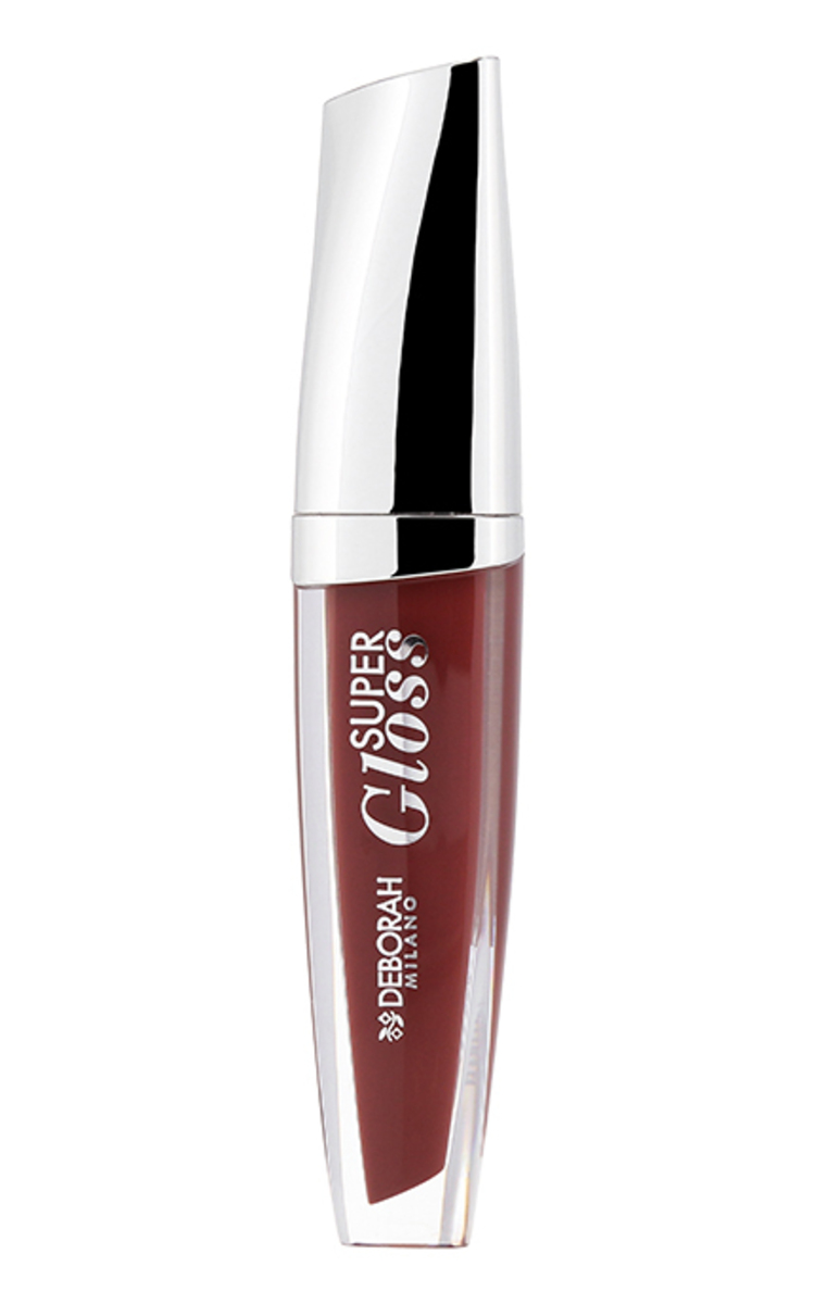 DEBORAH MILANO DEBORAH MILANO, SUPER GLOSS, lūpų blizgis, 9 Brown Rose, 4,5 ml 9 Brown Rose