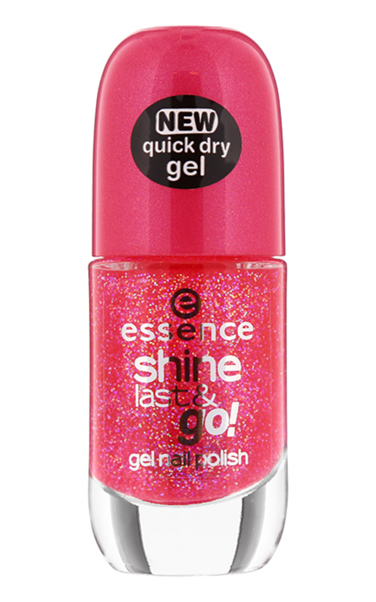 ESSENCE ESSENCE, SHINE LAST & GO!, nagų lakas, 07 Party Princess, 8 ml