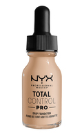 NYX PROFESSIONAL MAKEUP, TOTAL CONTROL PRO DROP, makiažo pagrindas, Alabaster, 60 g