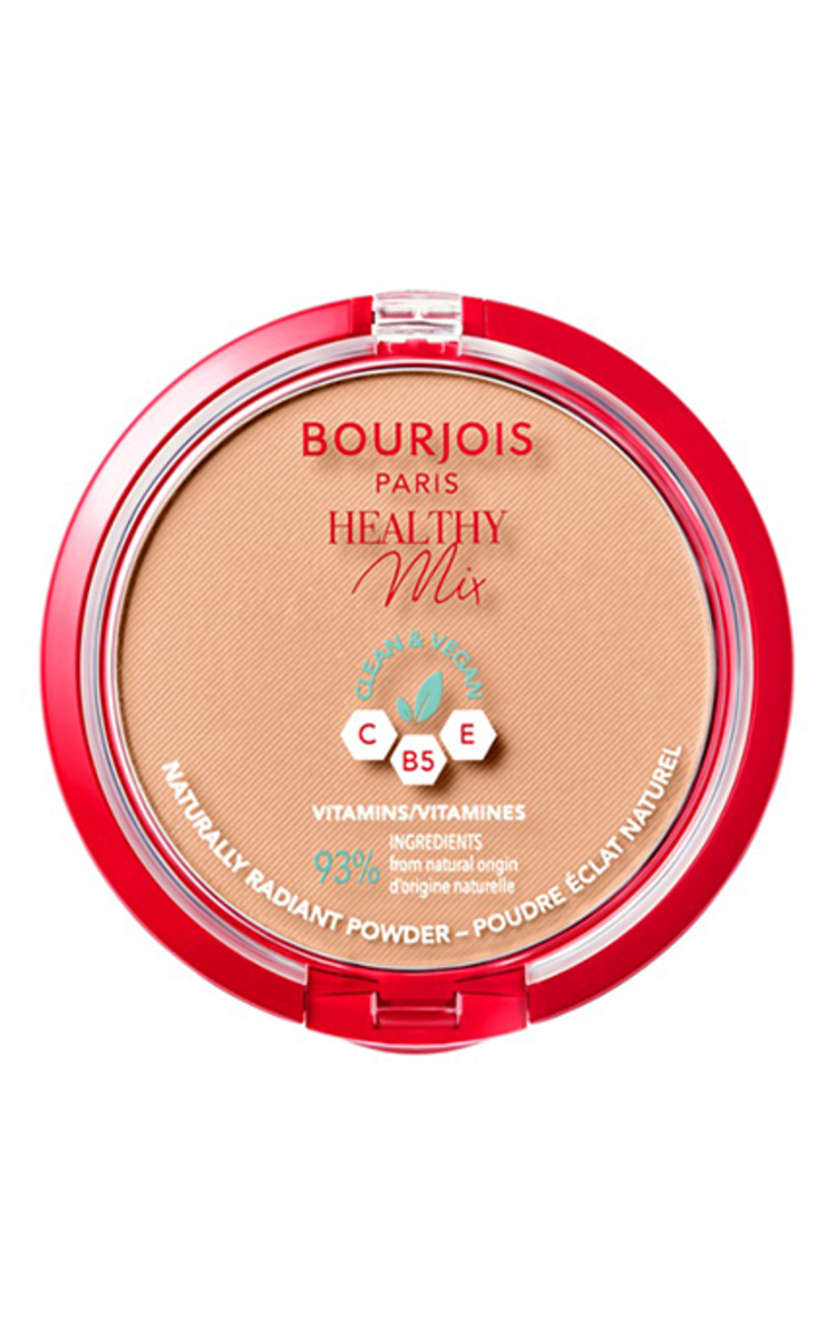 BOURJOIS BOURJOIS, HEALTHY MIX CLEAN, kompaktinė pudra, 11 g 005 Deep Beige