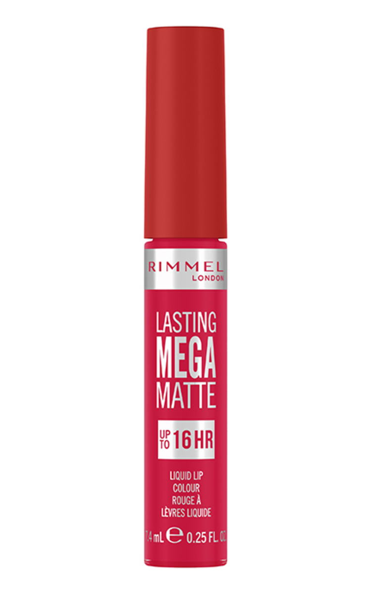 RIMMEL RIMMEL, LASTING MEGA, lūpų dažai, 7.4 ml 910 FUSCHIA FLUSH