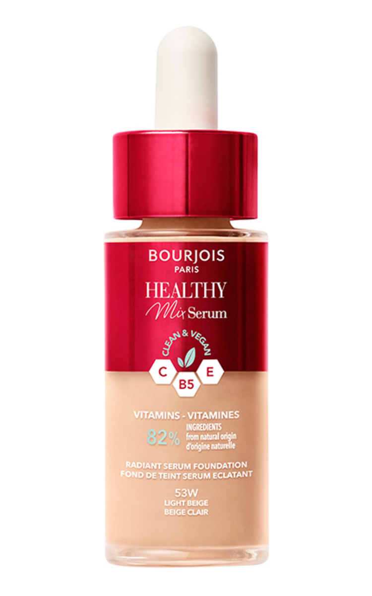 BOURJOIS BOURJOIS, HEALTHY MIX SERUM, makiažo pagrindas, 30 ml 53W LIGHT BEIGE