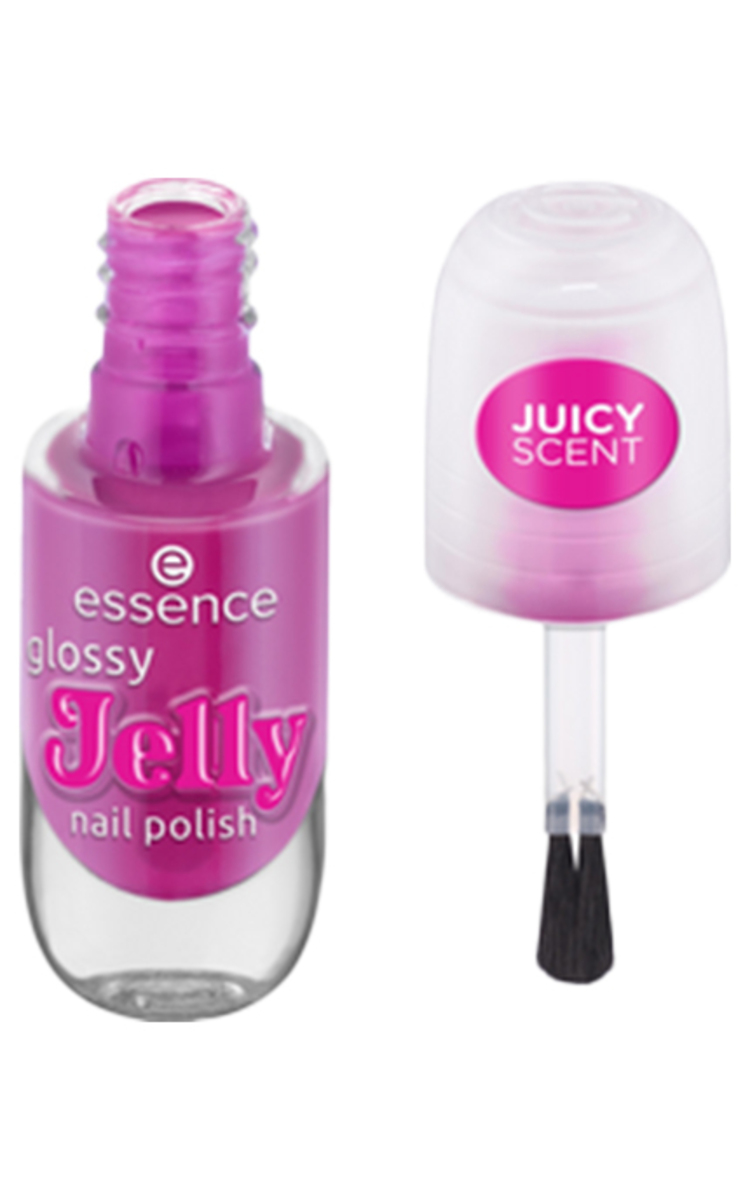 ESSENCE ESSENCE, GLOSSY JELLY NAIL POLISH, nagų lakas, 8ml 01