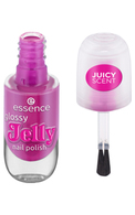 ESSENCE, GLOSSY JELLY NAIL POLISH, nagų lakas, 8ml