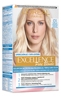 L′ORÉAL PARIS, EXCELLENCE CREME, ilgalaikiai plaukų dažai, 1 Ultra-Light Natural Blonde, 1 vnt.