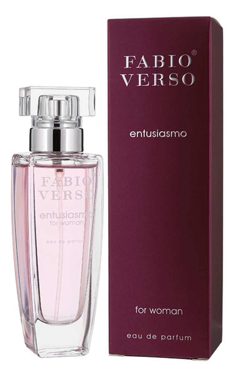 FABIO VERSO FABIO VERSO, ENTUSIASMO, moteriškas tualetinis vanduo, 50 ml 50 ml