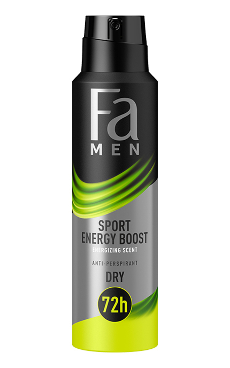 FA FA, MEN SPORT, aerozolinis dezodorantas, 150 ml 150 ml