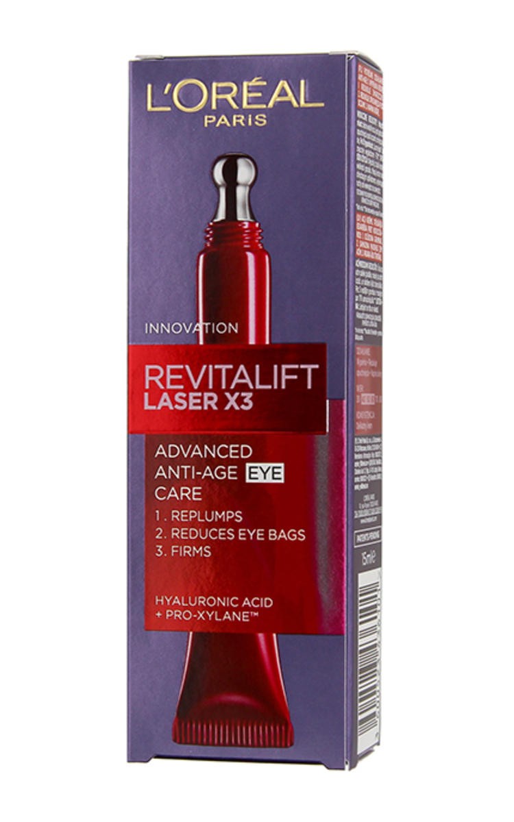 L′ORÉAL PARIS L′ORÉAL PARIS, REVITALIFT LASER, paakių kremas, 15 ml 15 ml