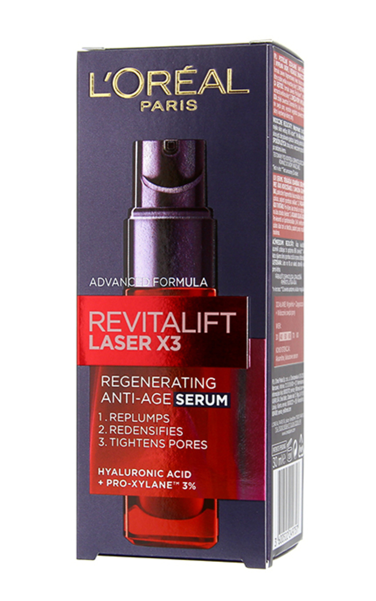 L′ORÉAL PARIS L′ORÉAL PARIS, REVITALIFT LASER, serumas nuo senėjimo požymių, 15 ml 30 ml