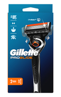 GILLETTE, FUSION PROGLIDE, skustuvas, 2 vnt.