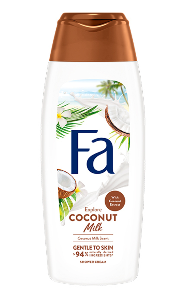 FA FA, COCONUT MILK, dušo gelis, 400 ml 400 ml