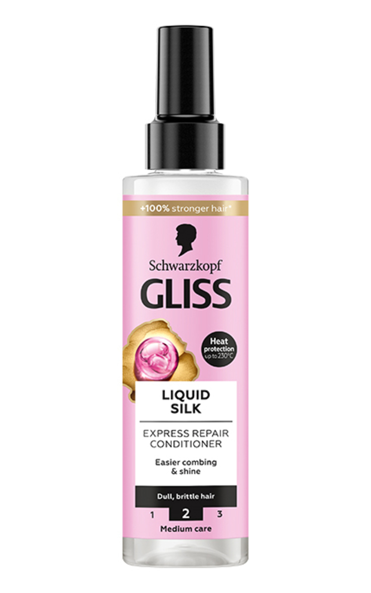 GLISS GLISS, LIQUID SILK, purškiamas kondicionierius, 200 ml. 250 ml