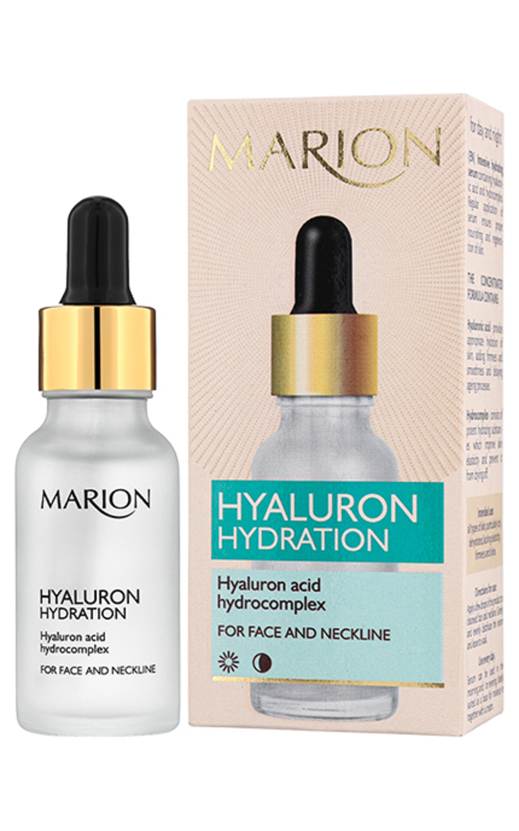 MARION MARION, HYALURON HYDRATION, drėkinamasis serumas, 20 ml 20 ml