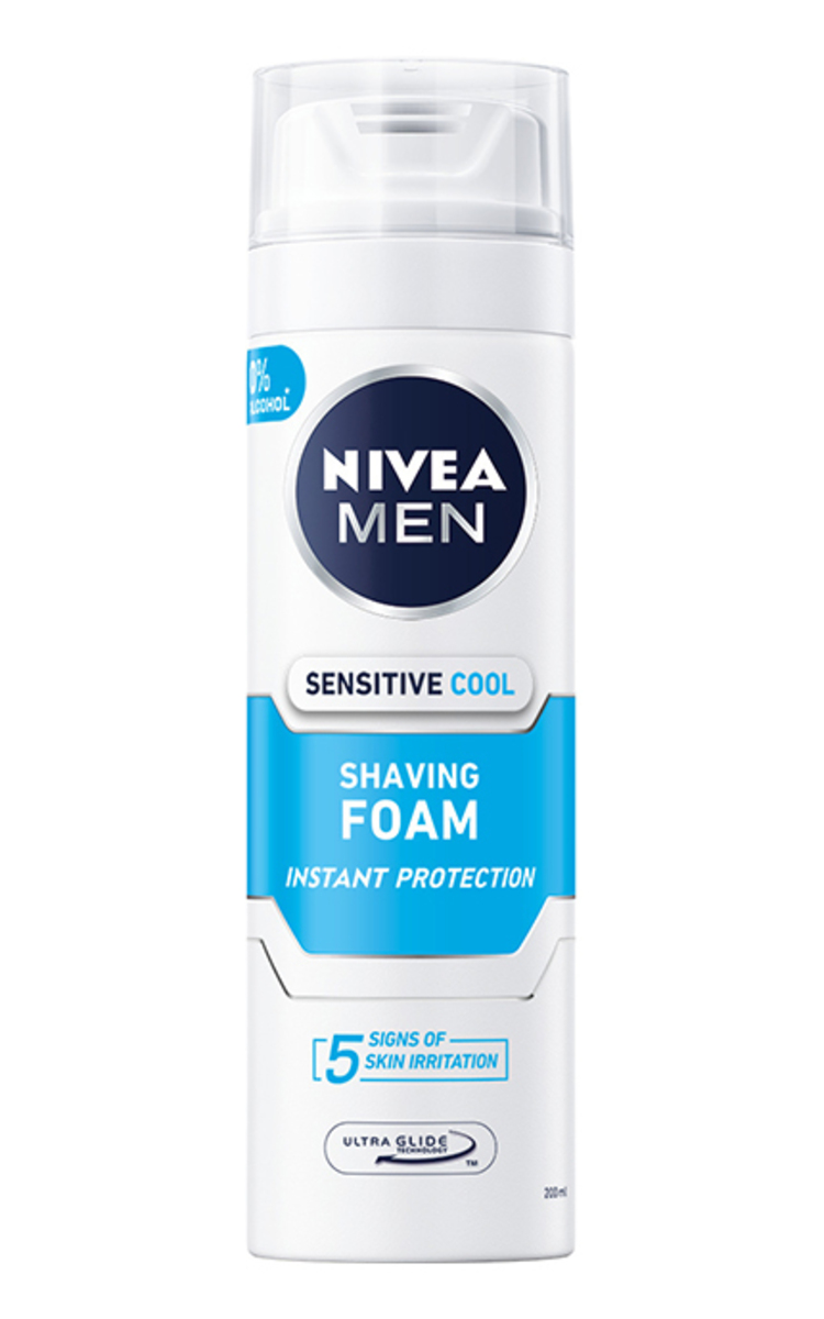 NIVEA MEN NIVEA MEN , SENSITIVE COOL, skutimosi putos jautriai odai, 200 ml 200 ml