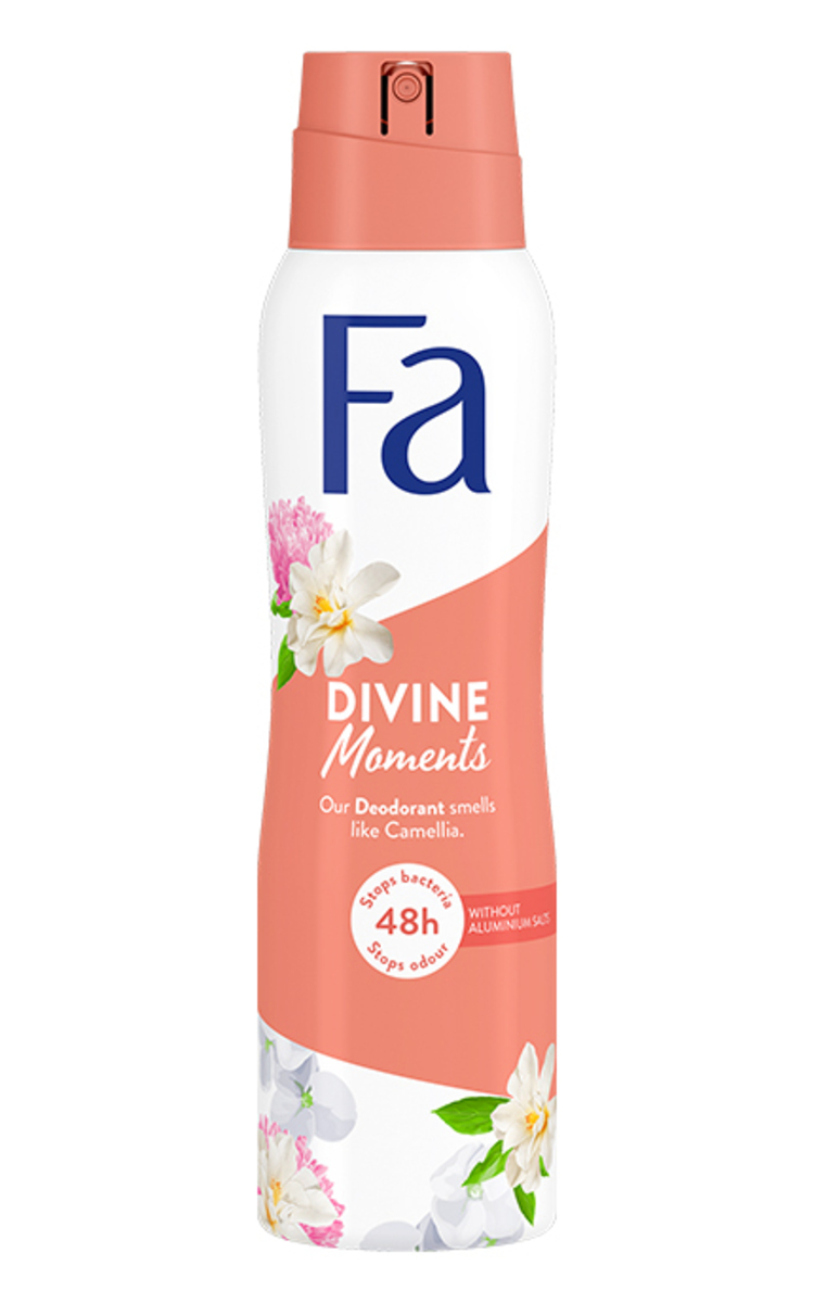 FA FA, DIVINE MOMENTS, aerozolinis dezodorantas, 150 ml 150 ml