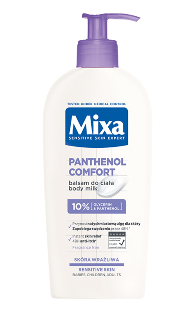 MIXA MIXA, PANTHENOL COMFORT, raminamasis kūno losjonas, 400 ml 1 vnt.