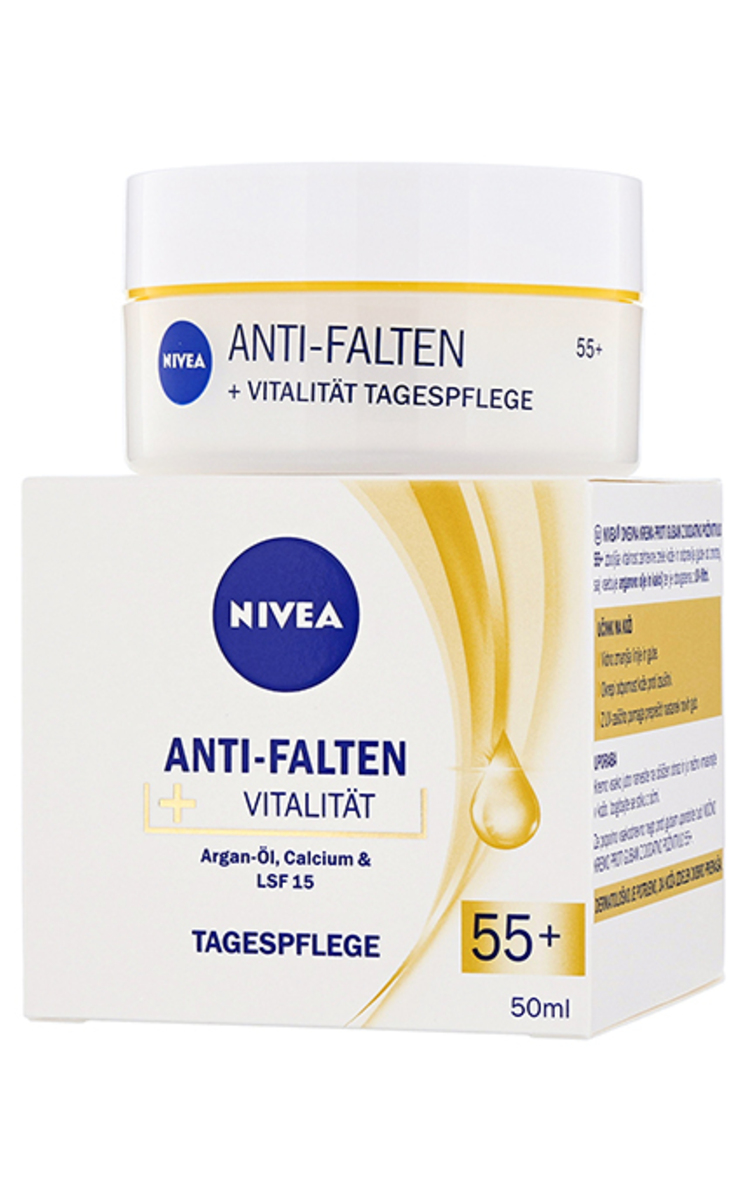 NIVEA NIVEA, atkuriamasis kremas nuo raukšlių 55+, 50 ml 50 ml