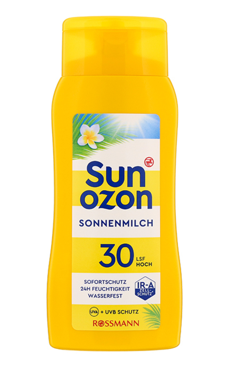 SUN OZON SUN OZON, nuo saulės apsaugantis pienelis, SPF 30, 200 ml 1 vnt.