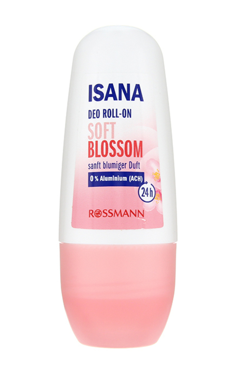 ISANA ISANA, SOFT BLOSSOM, rutulinis dezodorantas, 50 ml 1 vnt.