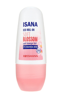 ISANA, SOFT BLOSSOM, rutulinis dezodorantas, 50 ml